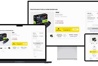 Redesigning e-commerce product’s page