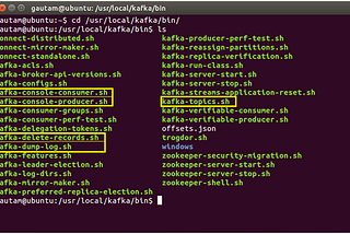 Apache Kafka’s built-in command line tools — A hidden gem to scan internals.