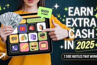 7 AI Side Hustles That Can Earn You $500 a Day