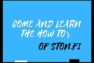 Your Guide to Adding Liquidity and Harvesting Rewards on STON.fi