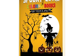 Spooky Cutie Coloring Book for Teens & Adults