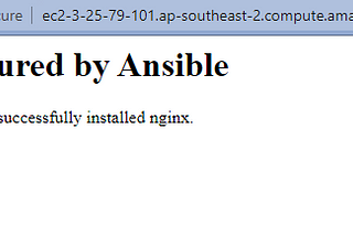 Setting up Ansible on AWS EC2 Instance