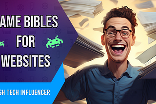 Consider a game bible for your next online virtual world.