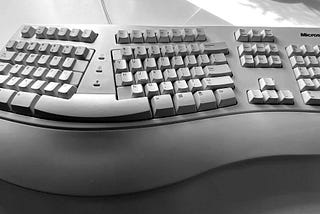 The Microsoft Natural Keyboard: A Timeless Solution for Wrist Pain