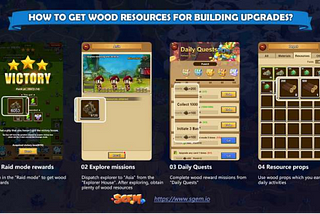 Tips for acquiring wood resources in SGEM