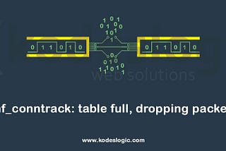 How to Fix nf_conntrack Table Full Dropping Packet