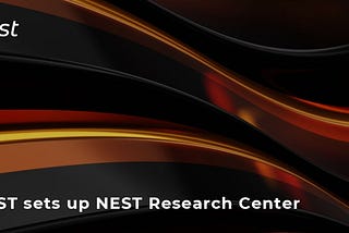[Announcement: NEST sets up NEST Research Academy]