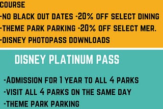 A+ Tips When It Comes To Picking Your Disney Annual Pass