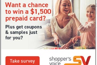 Get Free Stuff and Save Money with Shopper’s Voice Survey in Canada