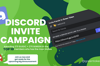 Bring Your Friends to the Green Side and Win Big: Join Our Discord Invite Campaign!