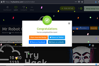 Mr Robot (Tryhackme) Room Walkthrough By Jonty Bhardwaj