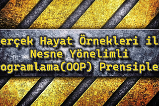 Nesne Yönelimli Programlama(OOP) Prensipleri