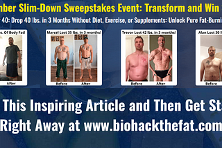 Unleash Your Ultimate Potential with the Biohack The Fat Weight Loss System