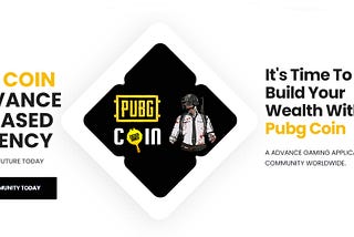 Let’s get ready to dominate the NFT gaming platform with Pubg coin