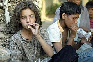 Drug abuse among Pakistani youth rises to alarming level.