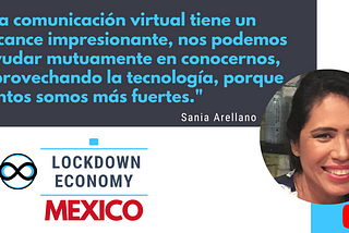 Lockdown Economy Mexico en una fundición con Sania Arellano