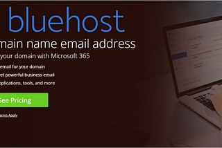 How to change the default email setup in Bluehost?