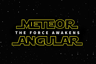 The Force Awakens: A Star Cluster of Meteor & Angular