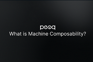 peaq’s Ecosystem & Machine Composability for Smart Cities.