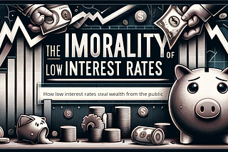The immorality of low interest rates