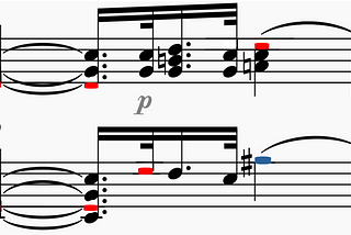 Reducing the Cognitive Load in Reading Piano Sheet Music