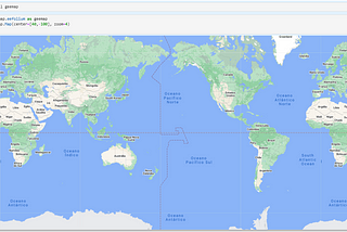 Interactive mapping with Google Earth Engine with two lines python code!