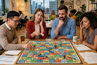 Building a business is like a perpetual game of snakes and ladders — here’s how to make sure you…