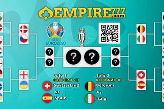 Switzerland Vs Spain | Belgium vs Italy | FIRST MATCH OF QUARTER FINALS | FREE LIVE STREAM!!