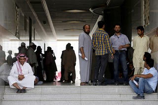Thousands of Indian workers stranded in Saudi Arabia without pay or provisions