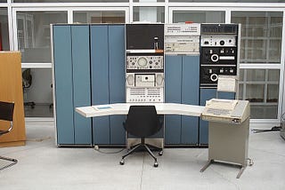 Unix did not start life on a personal computer. It was programmed through a teletype terminal.