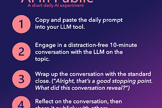 AI in Public: A Short Experiment (for now)