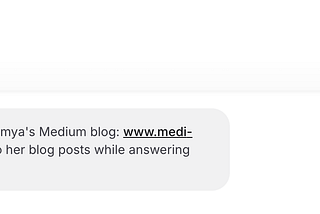 Built a GenAI chatbot trained on my blog posts