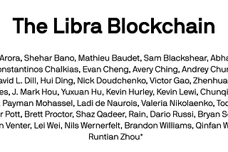 Analysis of Libra Blockchain–part 2