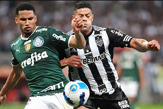 Palmeiras busca e arranca empate com Galo no Mineirão