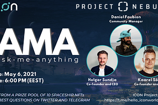 Project Nebula AMA on Telegram Transcript (May 6, 2021)