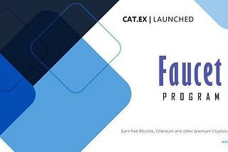 Catex Token (CATT) & JDcoin (JDC) were added to the Faucet Program