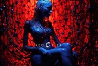 RED’N’BLUE — a Visual Generative AI Exporation about Transhumanism