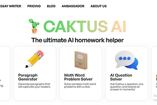 Caktus AI Review: A Powerful AI Tool for Entrepreneurs, Startups, Small to Medium-Sized Businesses…