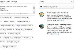 How to KENYAN YOUTUBERS get more views using YOUTUBE TAGS