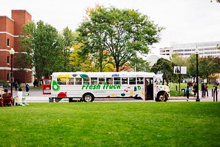 Driving food, health, community and a big bus