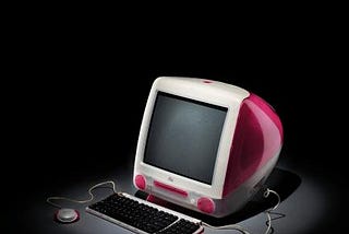 You can bid on Wikipedia’s first page and the strawberry iMac it was written on