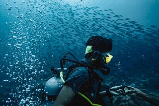 The beginning of my love affair with scuba diving — a short scuba diving course in Andaman
