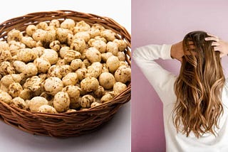 Makhana Benefits for Hair Growth, Nutritional Value, Stop Hair Graying