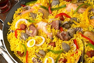 Paella mixta