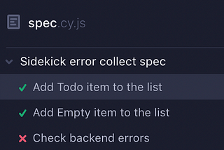 Collecting error stacks from backend as exceptions occur in E2E tests — A tutorial on Cypress
