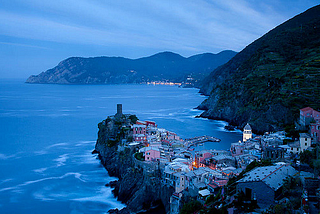 Dusk, Vernazza, Italy