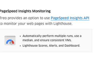 PageSpeed Insights Monitoring — Dashboard, Lighthouse Scores, Alerts