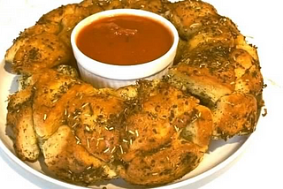 Garlic and Herb Pull Apart Bread — Garlic Bread