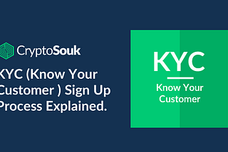 KYC (Know Your Customer) Sign Up Process