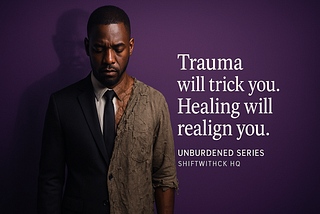 Trauma Will Trick You. Healing Will Realign You (Unburdened Series)